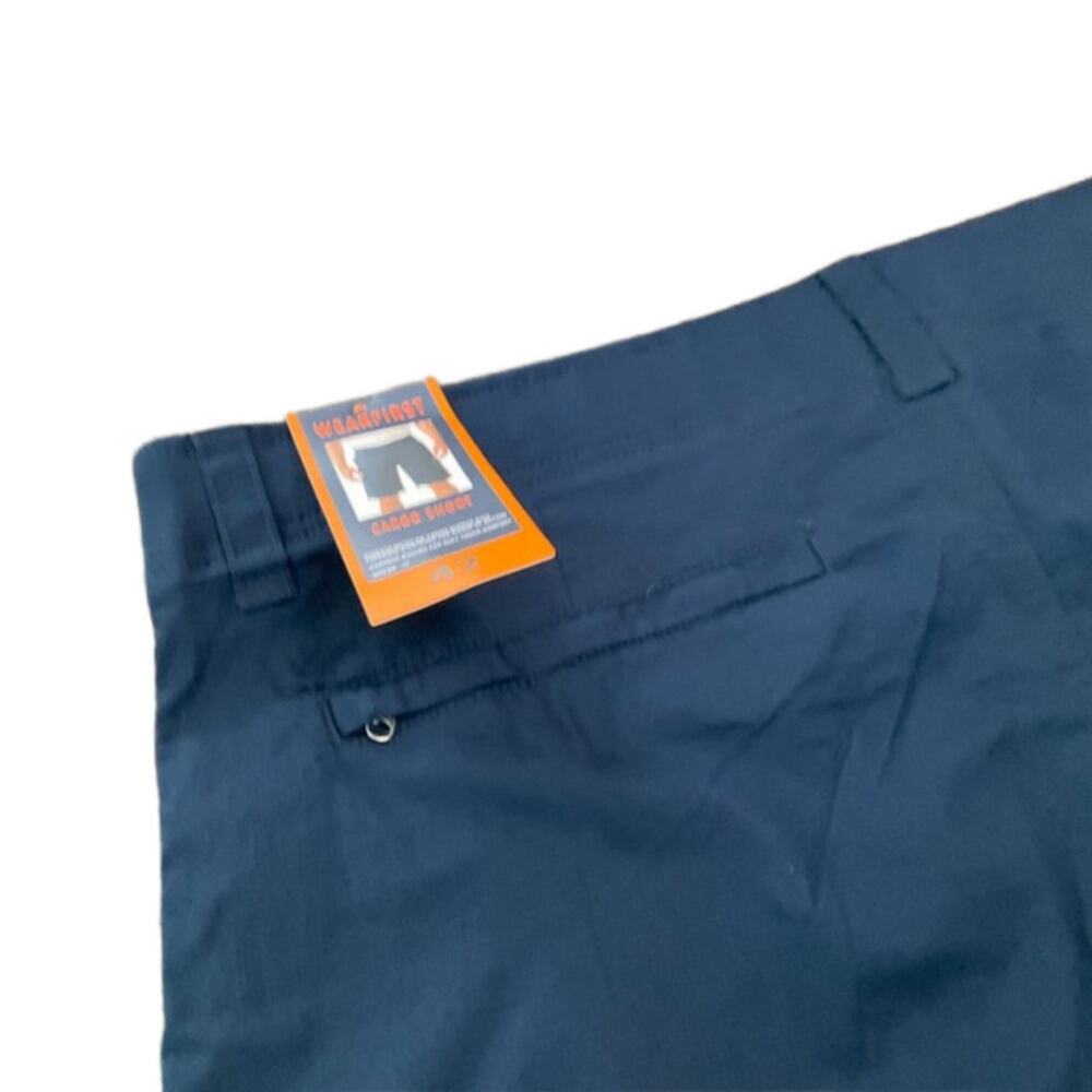 WearFirst Mens’ Cargo Shorts Blue Size 42 NWT - Picture 3 of 8